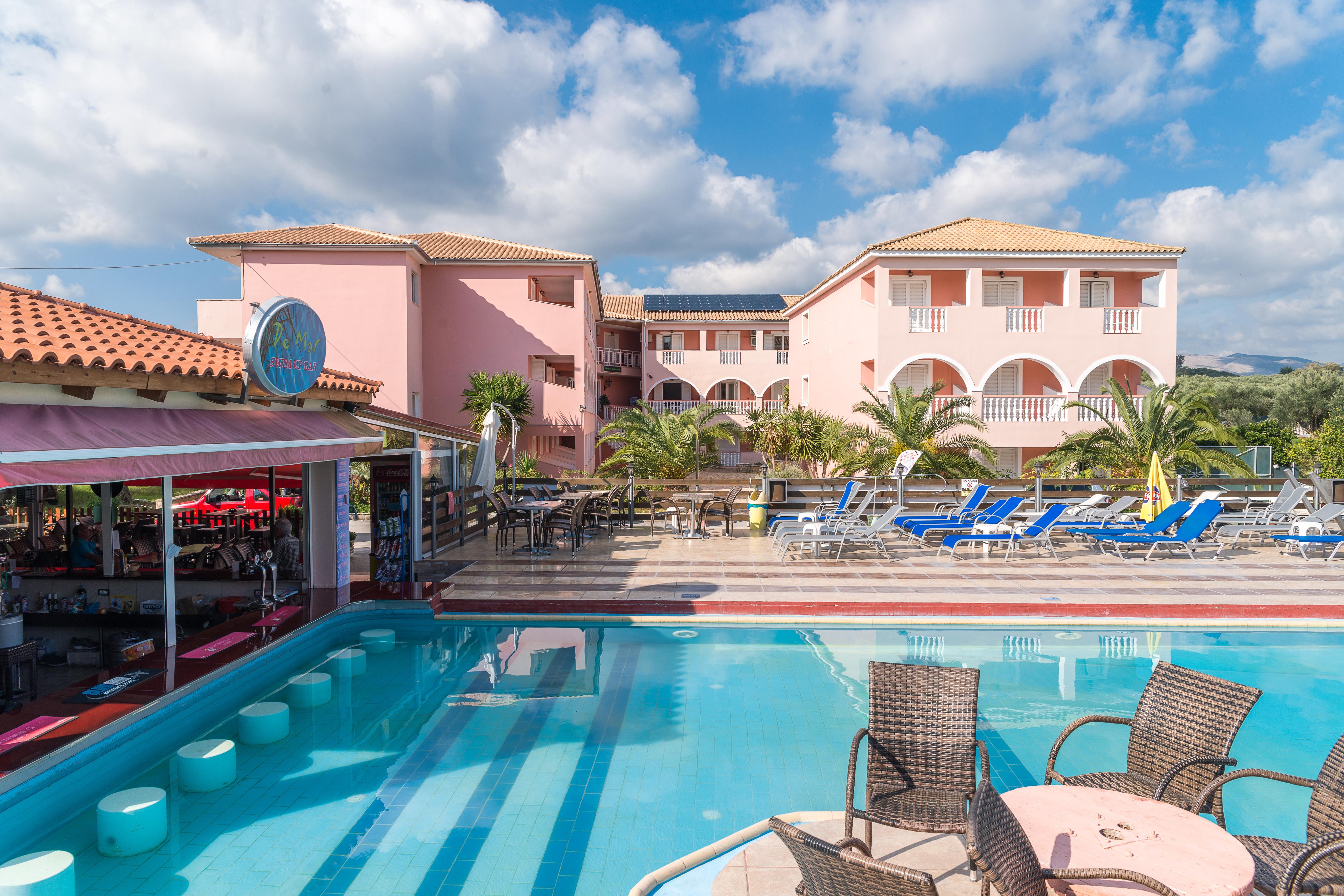 Savvas Hotel (Adults Only) Laganas Bagian luar foto