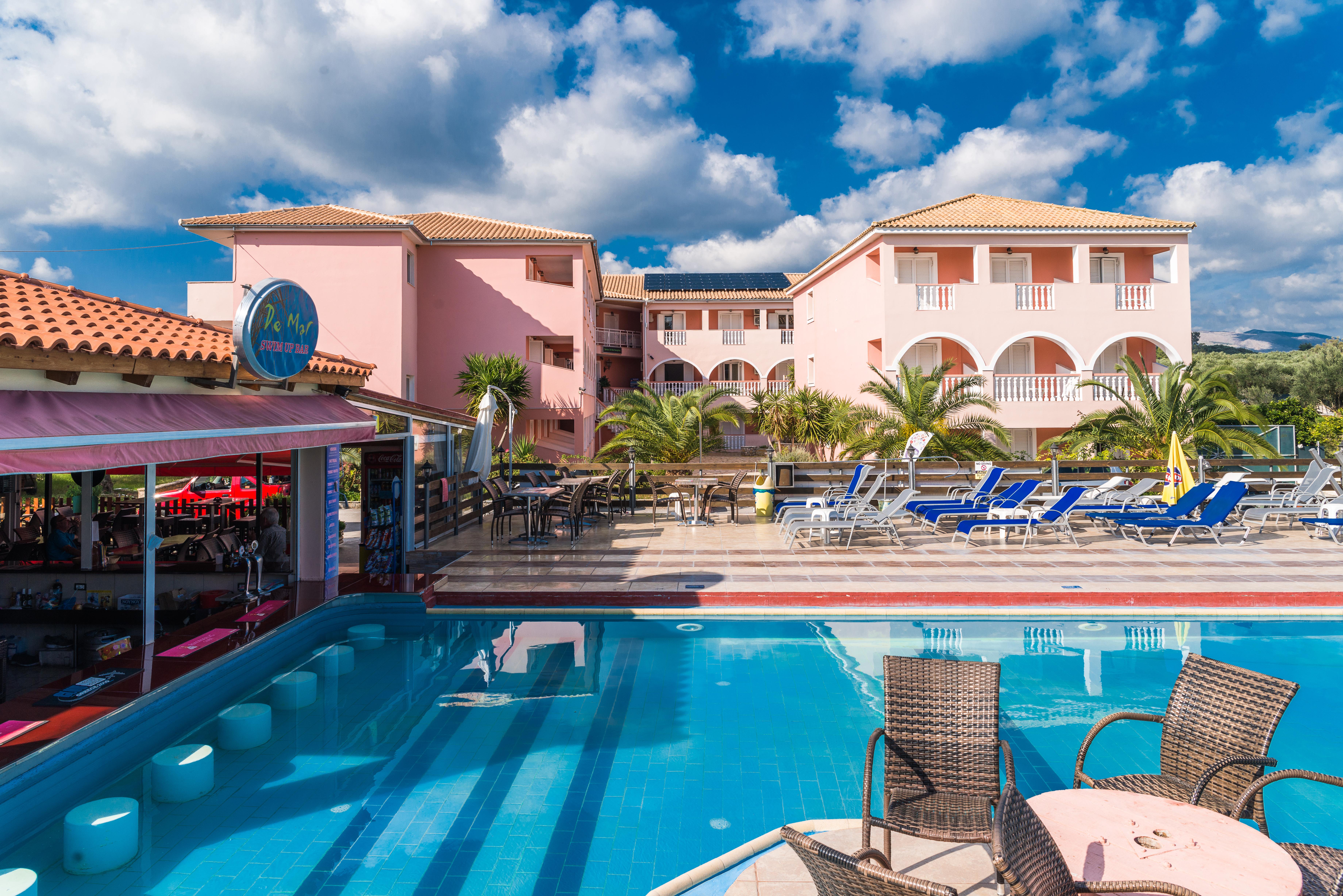 Savvas Hotel (Adults Only) Laganas Bagian luar foto